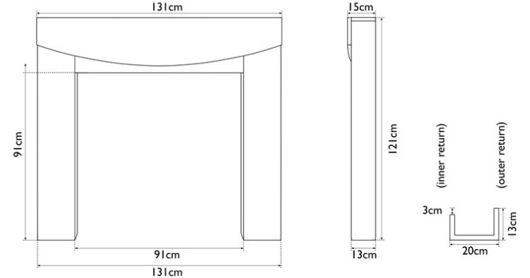 hardwick oak fire surround technical period house store